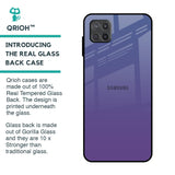 Indigo Pastel Glass Case For Samsung Galaxy A12