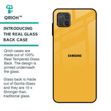 Fluorescent Yellow Glass case for Samsung Galaxy A12