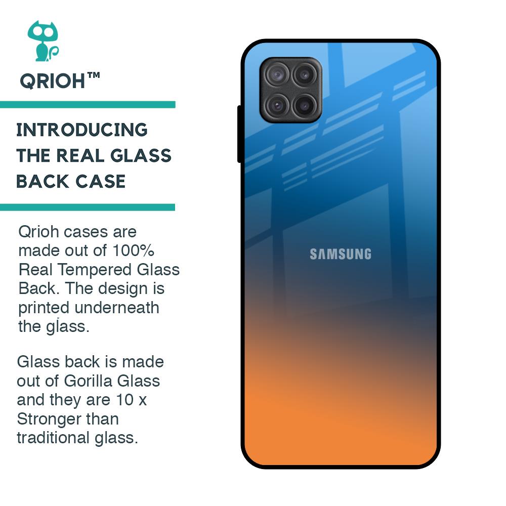 Sunset Of Ocean Glass Case for Samsung Galaxy A12