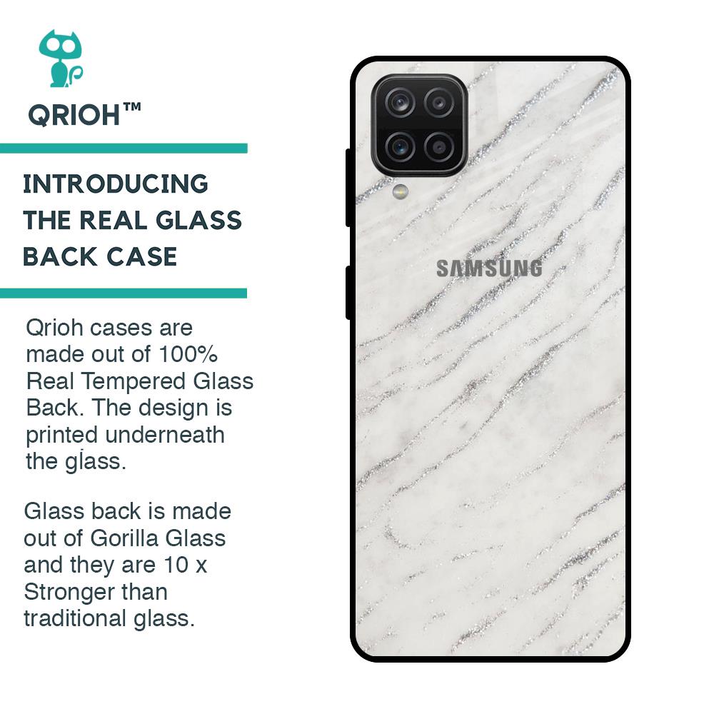 Polar Frost Glass Case for Samsung Galaxy A12