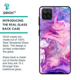 Cosmic Galaxy Glass Case for Samsung Galaxy A12