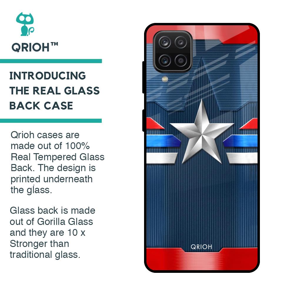 Brave Hero Glass Case for Samsung Galaxy A12