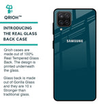Emerald Glass Case for Samsung Galaxy A12
