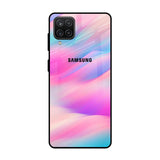 Colorful Waves Samsung Galaxy A12 Glass Cases & Covers Online