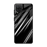Black & Grey Gradient Samsung Galaxy A12 Glass Cases & Covers Online