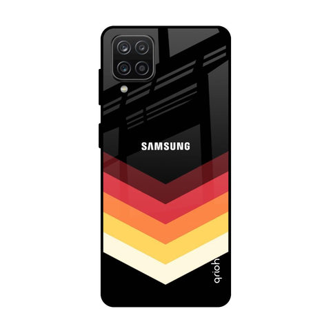 Abstract Arrow Pattern Samsung Galaxy A12 Glass Cases & Covers Online