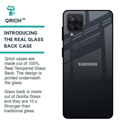 Stone Grey Glass Case For Samsung Galaxy A12