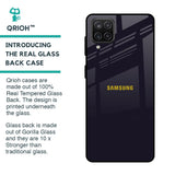 Deadlock Black Glass Case For Samsung Galaxy A12