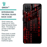 Let's Decode Glass Case For Samsung Galaxy A12