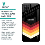Abstract Arrow Pattern Glass Case For Samsung Galaxy A12