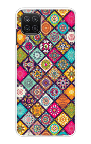 Multicolor Mandala Samsung Galaxy A12 Back Cover