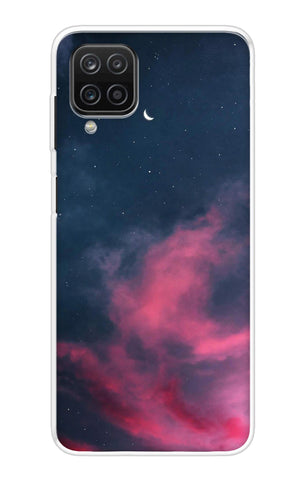 Moon Night Samsung Galaxy A12 Back Cover