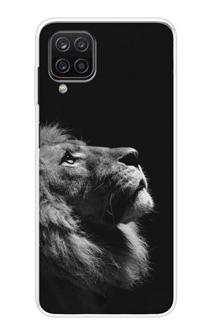 Lion Looking to Sky Samsung Galaxy A12 Back Cover