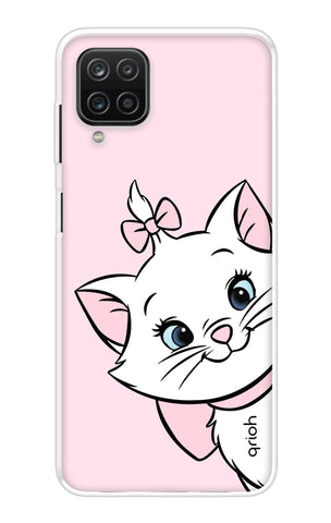 Cute Kitty Samsung Galaxy A12 Back Cover