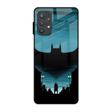 Cyan Bat Samsung Galaxy A32 Glass Back Cover Online