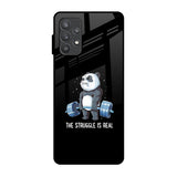 Real Struggle Samsung Galaxy A32 Glass Back Cover Online