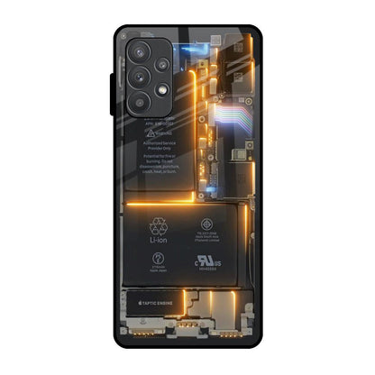 Glow Up Skeleton Samsung Galaxy A32 Glass Back Cover Online