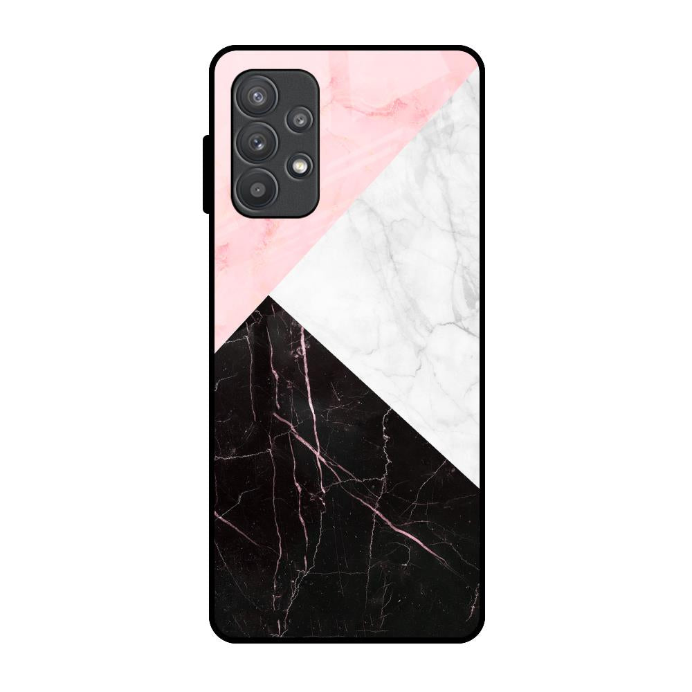Marble Collage Art Samsung Galaxy A32 Glass Back Cover Online