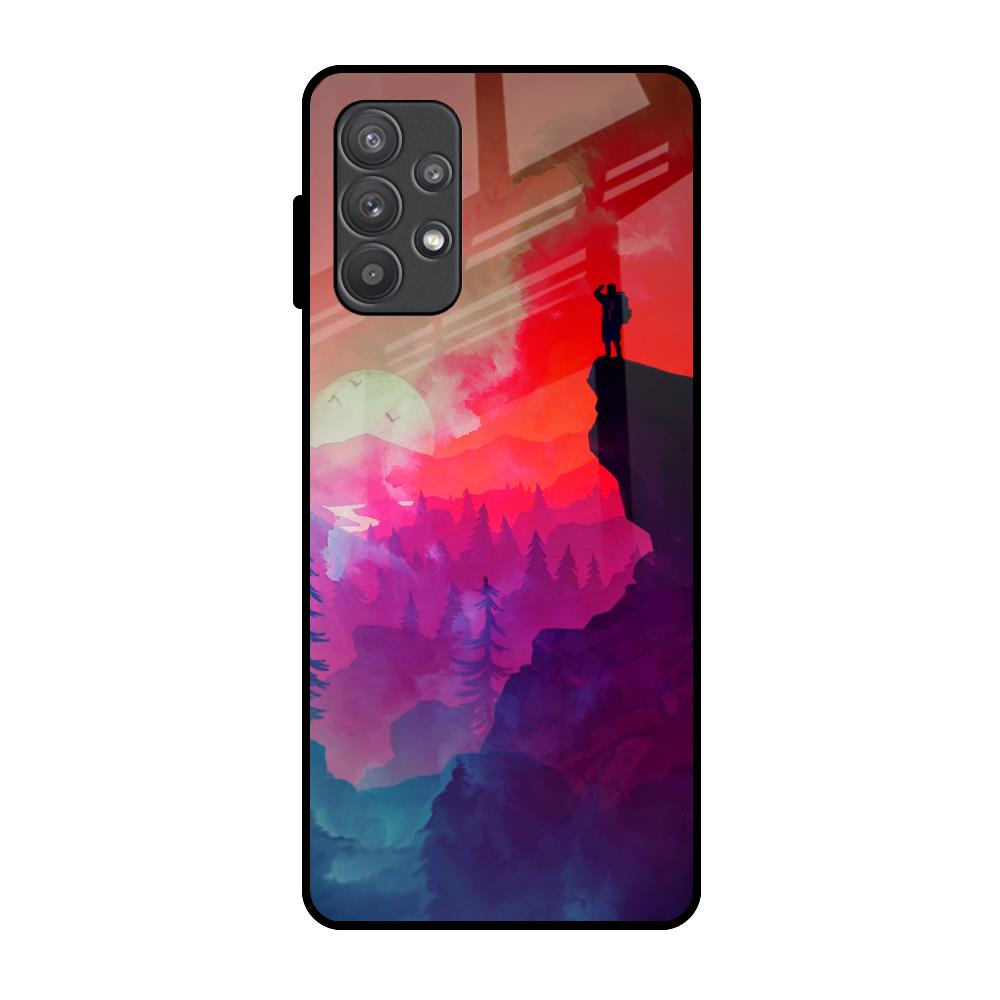 Dream So High Samsung Galaxy A32 Glass Back Cover Online