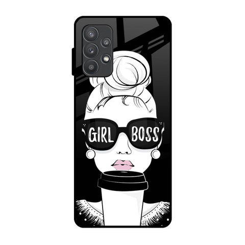 Girl Boss Samsung Galaxy A32 Glass Back Cover Online