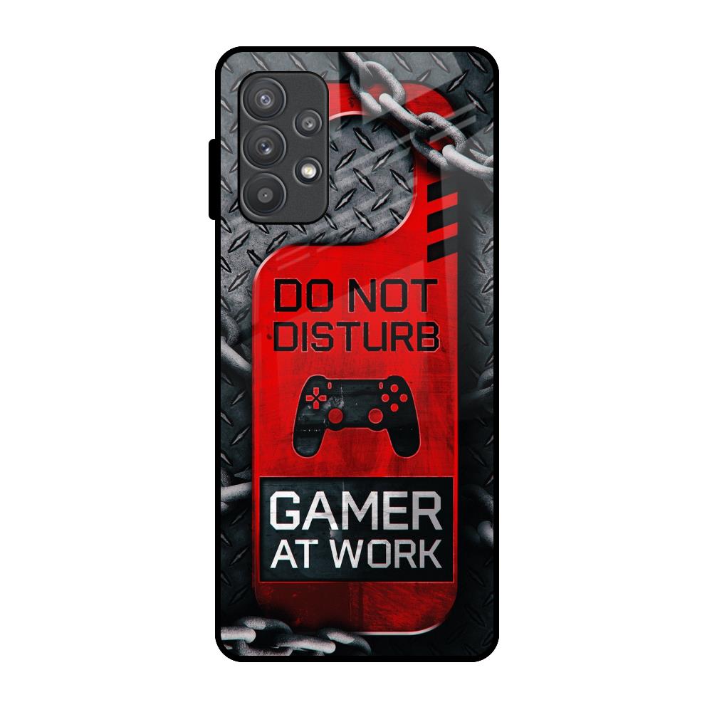 Do No Disturb Samsung Galaxy A32 Glass Back Cover Online