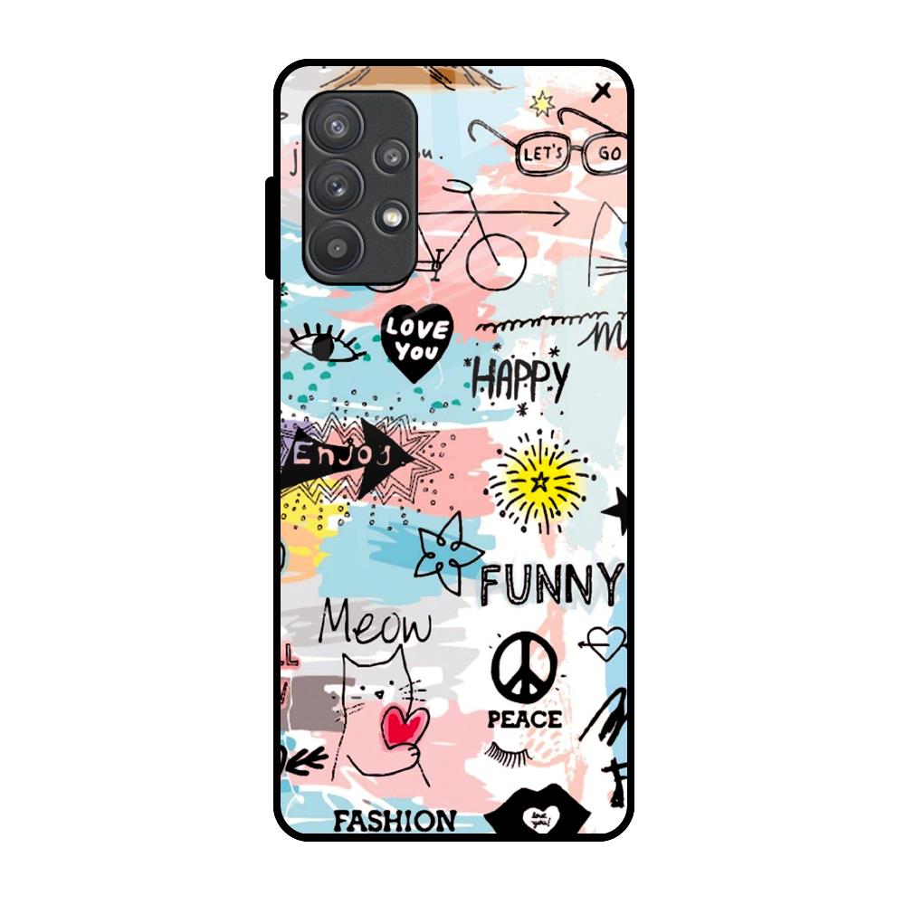 Just For You Samsung Galaxy A32 Glass Back Cover Online