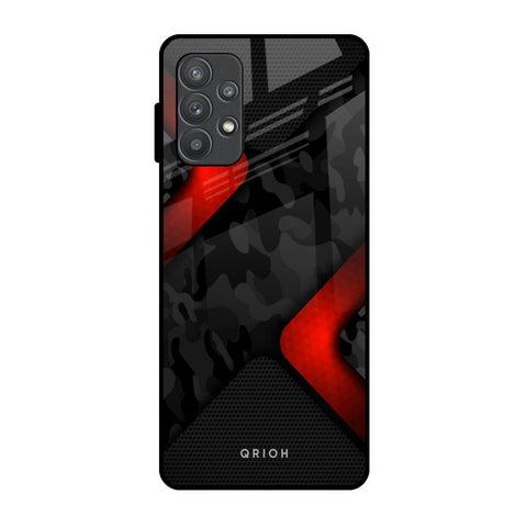 Modern Camo Abstract Samsung Galaxy A32 Glass Back Cover Online