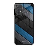 Multicolor Wooden Effect Samsung Galaxy A32 Glass Back Cover Online