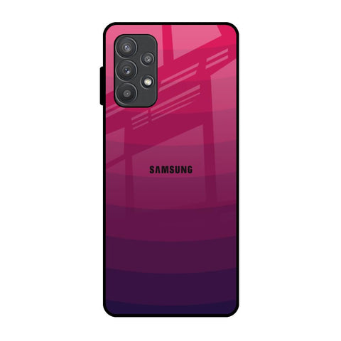Wavy Pink Pattern Samsung Galaxy A32 Glass Back Cover Online