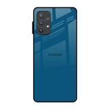 Cobalt Blue Samsung Galaxy A32 Glass Back Cover Online