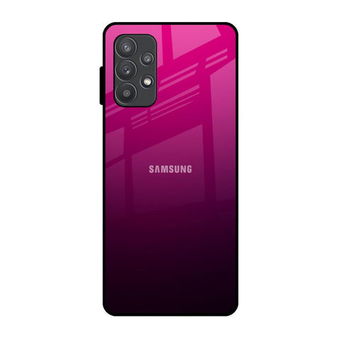 Purple Ombre Pattern Samsung Galaxy A32 Glass Back Cover Online