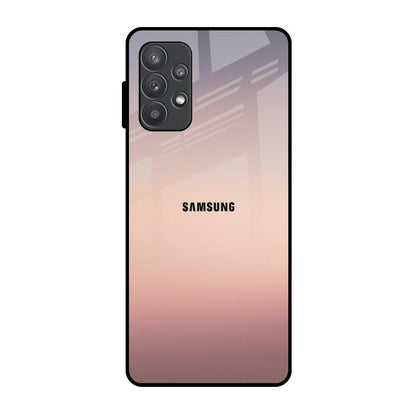 Golden Mauve Samsung Galaxy A32 Glass Back Cover Online
