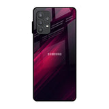Razor Black Samsung Galaxy A32 Glass Back Cover Online