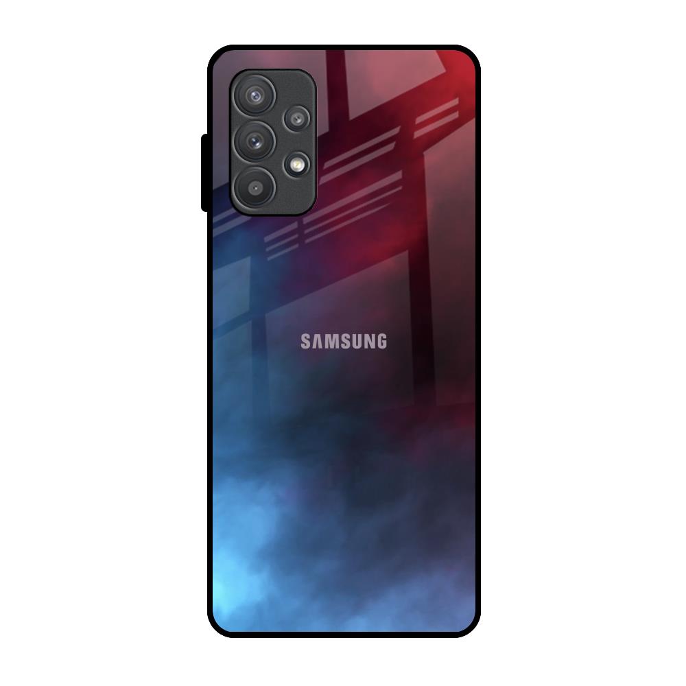 Smokey Watercolor Samsung Galaxy A32 Glass Back Cover Online