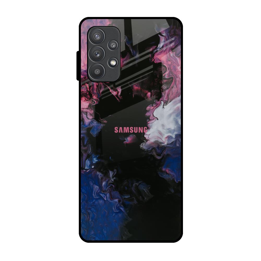 Smudge Brush Samsung Galaxy A32 Glass Back Cover Online