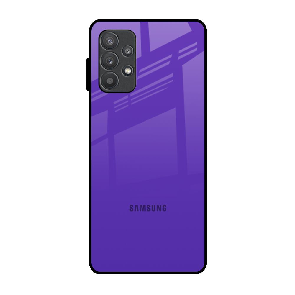 Amethyst Purple Samsung Galaxy A32 Glass Back Cover Online