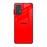 Blood Red Samsung Galaxy A32 Glass Back Cover Online