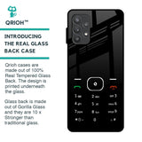 Classic Keypad Pattern Glass Case for Samsung Galaxy A32