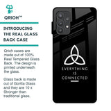 Everything Is Connected Glass Case for Samsung Galaxy A32