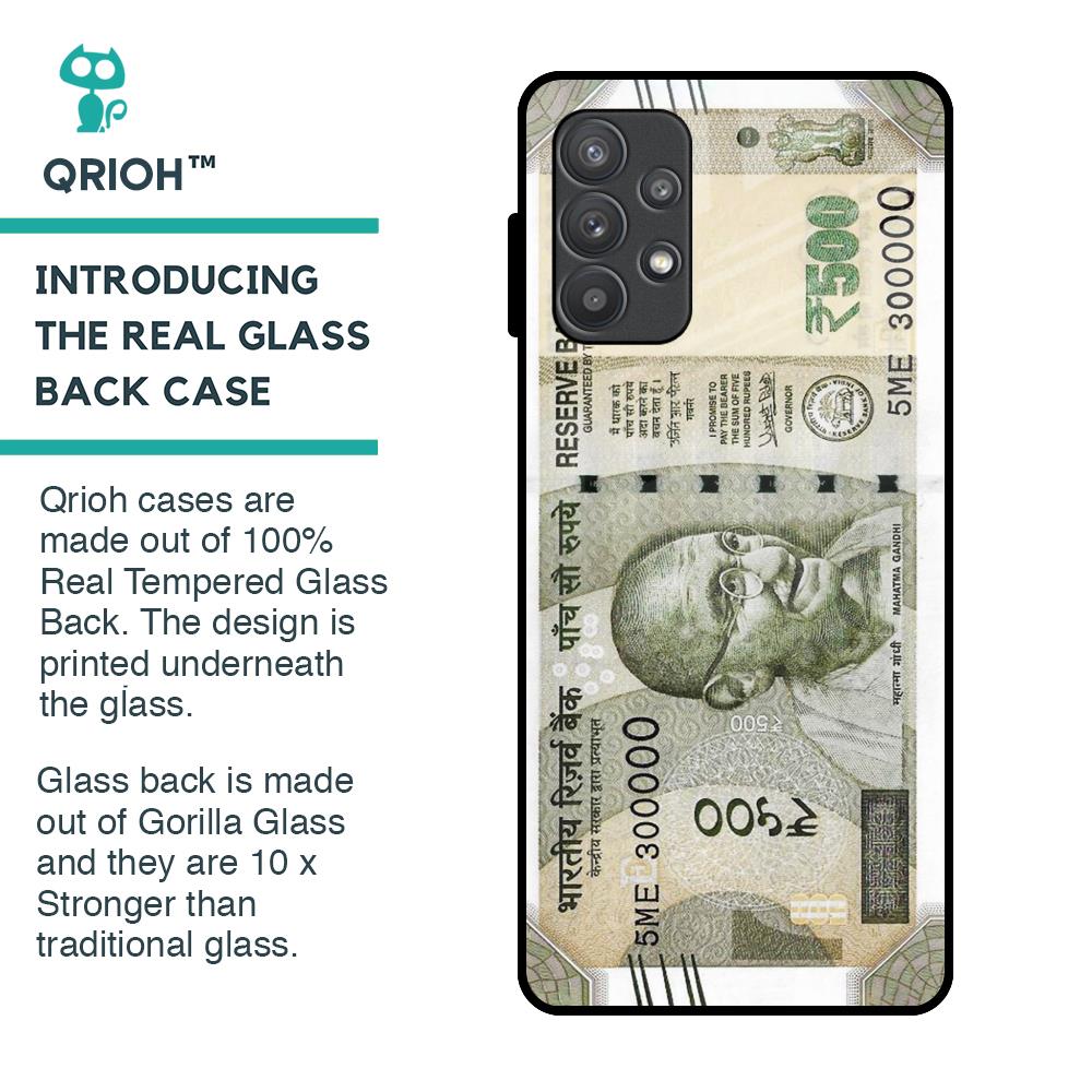 Cash Mantra Glass Case for Samsung Galaxy A32