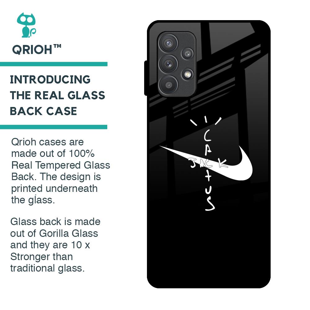 Jack Cactus Glass Case for Samsung Galaxy A32