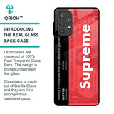 Supreme Ticket Glass Case for Samsung Galaxy A32