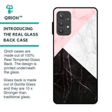 Marble Collage Art Glass Case For Samsung Galaxy A32
