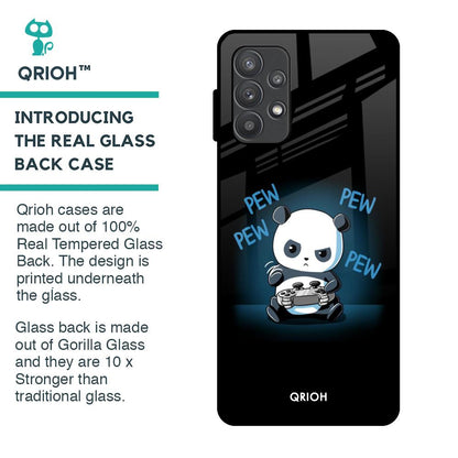 Pew Pew Glass Case for Samsung Galaxy A32