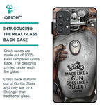 Royal Bike Glass Case for Samsung Galaxy A32