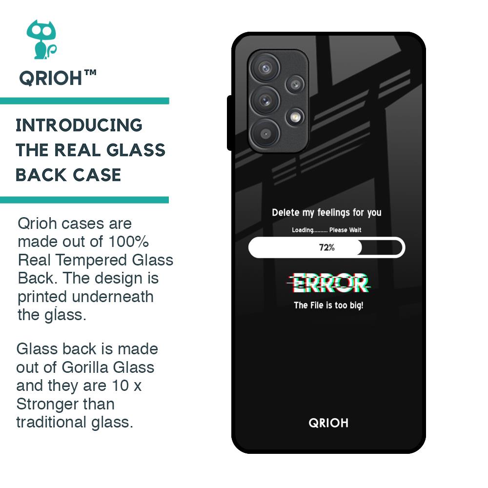 Error Glass Case for Samsung Galaxy A32