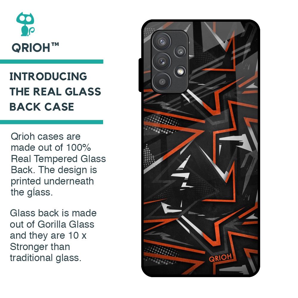 Vector Art Glass Case for Samsung Galaxy A32