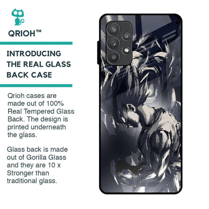 Sketch Art DB Glass Case for Samsung Galaxy A32