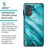 Ocean Marble Glass Case for Samsung Galaxy A32