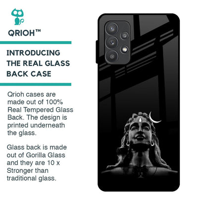Adiyogi Glass Case for Samsung Galaxy A32